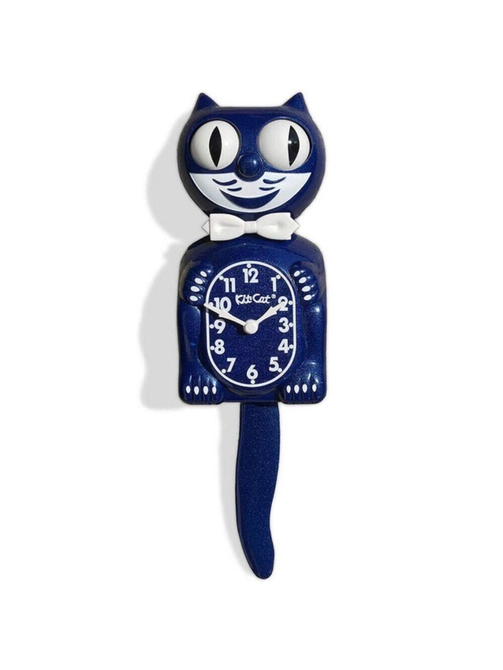 RETIRED Limited Edition Galaxy Blue Kit-Cat Klock clock
